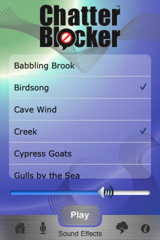 ChatterBlocker screen shot 3