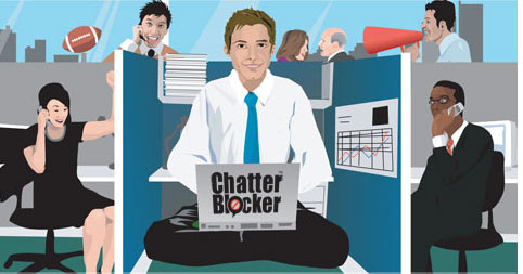 ChatterBlocker illustration